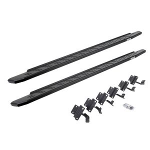 Go Rhino RB30 Running Boards with Mounting Bracket Kit - Textured Black for 15-25 Ford F-150, 17-25 Ford F-250 Super Duty, 17-25 Ford F-350 Super Duty 69615587PC