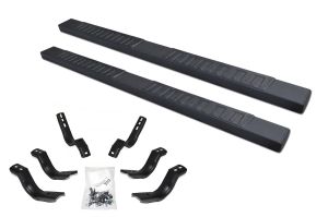 Go Rhino 6" OE Xtreme II SideSteps With Mounting Bracket Kit - Textured Black for 17-26 Ford F-250 Super Duty, 17-26 Ford F-350 Super Duty 6862415580T