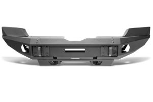Go Rhino Trailline Bumper Fairlead Mount Plate - Textured Black for 18-26 Jeep Wrangler, 20-25 Jeep Gladiator 230216T
