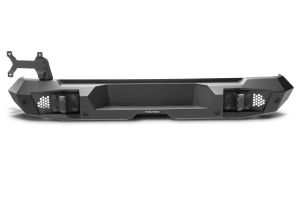 Go Rhino Trailline Rear Full Width Bumper - Textured Black for 18-26 Jeep Wrangler 274120T