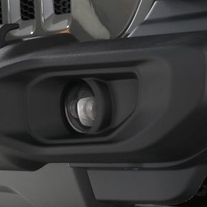 GT Styling Fog Light Covers 2pc. Clear for 18+ Jeep Wrangler JL & JL Unlimited Rubicon/Sahara GT0645FC