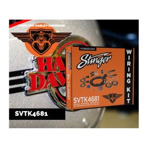 Stinger Off-Road HARLEY-DAVIDSON 2/4 CHANNEL UNIVERSAL AMPLIFIER WIRING KIT SVTK4681 for Universal Applications SVTK4681