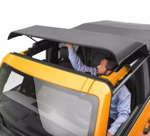 Havoc Offroad Voyager Fastback Soft Top in Black for 21-26+ Ford Bronco 2-Door HFB-09-102