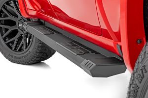 Rough Country HD2 Aluminum Running Boards Ext Cab Chevy/GMC 1500/2500HD/3500HD (07-19 & Classic)07-19 & Classic SRB071777A