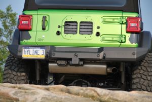 HyLine OffRoad Summit Rear Bumper for 18+ Jeep Wrangler JL 600.200.100