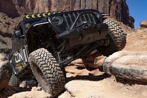 ICON Vehicle Dynamics Impact Pro Series Front Bumper with Stinger for 18-26+ Jeep Wrangler JL & Gladiator JT 25245-