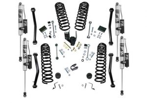 Superlift 4in Dual Rate Coil Lift Kit w/ Fox 2.0 Res Shocks for 18+ Jeep Wrangler JL 2 Door