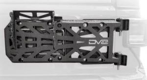 DV8 OffRoad HD Easy Open Hinge Replacement Spare Tire Carrier for 18-25 Jeep Wrangler JL TCJL-03