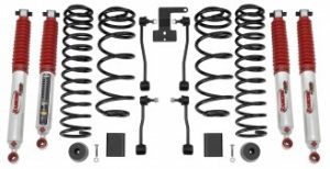 Rancho 3 Inch Lift Sport Suspension System with RS9000XL Shocks For 2018+ Jeep Wrangler JL 2 Door Model RS66121BR9