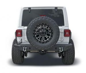 TrailFX Rear Bumper For 2018+ Jeep Wrangler JL 2 Door & Unlimited 4 Door Models JL06T