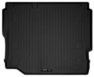 Husky Liners WeatherBeater Rear Cargo Liner in Black for 18-25 Jeep Wrangler JL Unlimited 4-Door w/ Cloth Seats & w/o Subwoofer 20721
