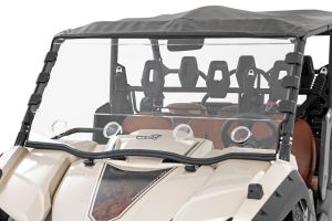 Rough Country Vented Full Windshield Scratch Resistant For Yamaha Viking 700 98242040