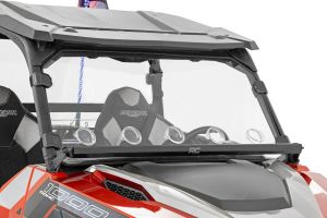 Rough Country Vented Full Windshield Scratch Resistant For Polaris General XP 4 1000 98262010