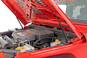 Rough Country Hydraulic Hood Assist for 07-18 Jeep Wrangler JK, JKU 10643