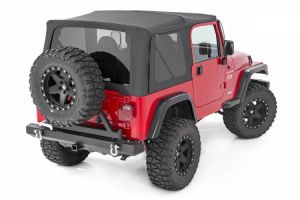 Rough Country Replacement Soft Top for 97-06 Jeep Wrangler TJ Full Steel Doors RC85020-
