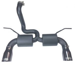 Injen SES Dual 304 Exhaust System for 18+ Jeep Wrangler JL, JLU with 3.6L or 2.0L Engine SES5005BLK-