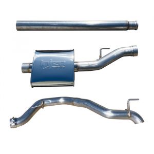 INJEN Single Exit High Tuck Exhaust System for 20-26+ Jeep Gladiator JT with 3.6L SES5007