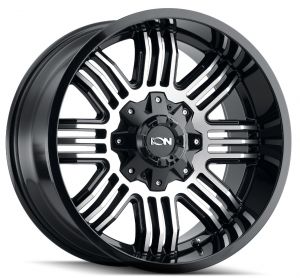 iON Series 144 Wheel 17x9 with 4.53in Backspace (- 12mm Offset) for 07-24 Jeep Wrangler JK, JL, & Gladiator JT 144-7952B-