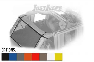 Dirtydog 4X4 Cargo Area Sun Screen For 2007-18 Jeep Wrangler JK Unlimited 4 Door Models J4SS07C1-