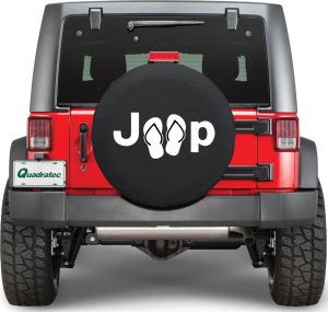 Quadratec Jeep Sandals Tire Cover SANDALS-