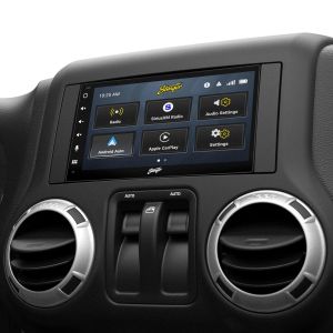 Stinger Off-Road 6.8" Double DIN Plug-&-Play Radio Kit for 07-18 Jeep Wrangler JK, JKU STH68JK