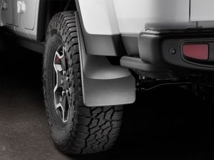 WeatherTech Mudflaps Rear Set For 2020+ Jeep Gladiator JT Rubicon Models 120112