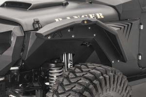 Fab Fours Front Fender Gill Box For 2007-18+ Jeep Gladiator JT & Wrangler JK/JL 2 Door & Unlimited 4 Door Models JK1004-