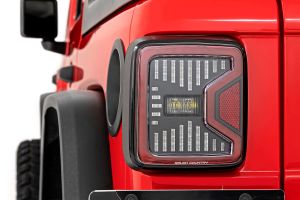 Rough Country LED Tail Lights for 18-25 Jeep Wrangler JL RCH5900