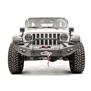 Fab Fours Front Lifestyle Winch Bumper for 18-25 Jeep Wrangler JL & Gladiator JT JL18-B4652-1