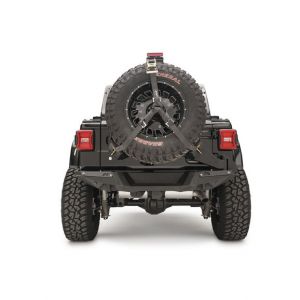 Fab Fours Adjustable Slant Back Tire Carrier For 2018+ Jeep Wrangler JL 2 Door & Unlimited 4 Door Models JL2070-1