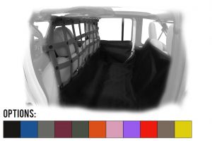 Dirtydog 4X4 Screen Cargo / Pet Divider With Hammock For 2018+ Jeep Wrangler JL Unlimited 4 Door Models JL4PH18H-