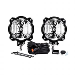 KC HiLiTES Gravity LED Pro6 Single Pair Pack System with Spot Beam Pattern (20 Watts) 91301