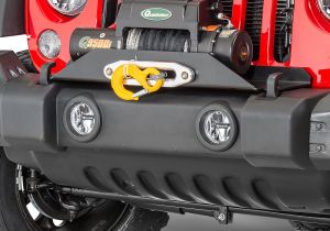 KC HiLiTES 4" Gravity SAE LED G4 Fog Light Kit Clear Lense for 07-09 Jeep Wrangler JK, JKU 1494-