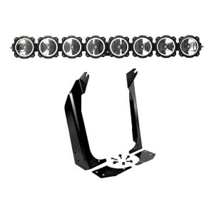 KC HiLiTES Gravity Pro6 8-Light Combo Beam LED Light Bar System for 97-06 Jeep Wrangler TJ & Unlimited TJ 91337