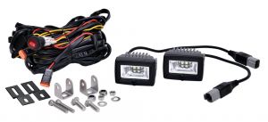 KC HiLiTES 2" C-Series 519 C2 LED 20w BackUp Flood Light System