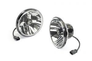 KC HiLiTES Gravity LED 7" Headlights (Pair) for 07-18 Jeep Wrangler JK, JKU 42351