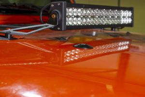 Kentrol Hood Bumper Delete Kit for 97-18 Jeep Wrangler TJ & JK 30723-