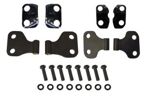 Kentrol Inner Door Hinge Set for 18-26+ Jeep Wrangler JL 2-Door 40728-
