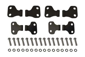 Kentrol Inner Door Hinge Set for 18-26+ Jeep Wrangler JL Unlimited 4-Door & Gladiator JT 40729-