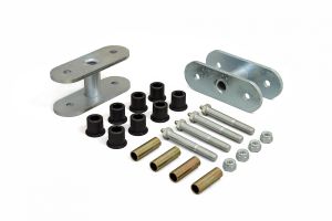 Daystar Front or Rear Greasable Super Shackles 1/2" Leveling Lift Kit For 1946-75 CJ Models KJ61001BK