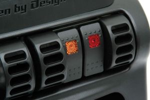 Daystar Dash Vent Switch Panel 1997-06 TJ Wrangler, Rubicon and Unlimited 1997-01 XJ Cherokee KJ71032