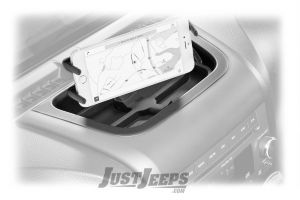 Daystar Upper Dash Panel with Cell Phone / GPS Mount For 2011-18 Jeep Wrangler JK 2 Door & Unlimited 4 Door Models KJ71057BK
