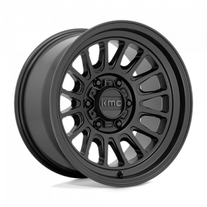 KMC KM724 Impact Ol Wheel 17x9 with 5x5 Bolt Pattern - Satin Black - KM72479050712NUS