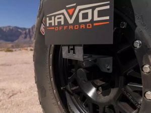 Havoc License Plate Relocation Bracket for 2021+ Ford Bronco HFB-05-001