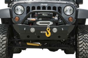 LoD Offroad Destroyer Shorty Front Bumper for 07-18 Jeep Wrangler JK JFB070-