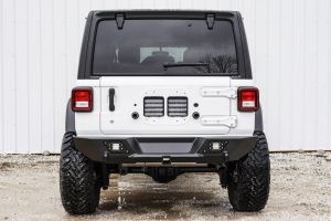 LoD Offroad Destroyer Shorty Rear Bumper for 18+ Jeep Wrangler JL, JLU JRB1801