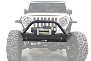 LoD Offroad Destroyer Series Shorty Front Bumper for 87-06 Jeep Wrangler YJ, TJ, & TJ Unlimited JFB9671-