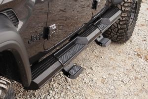 LoD Offroad Armor Lite Drop Step (Pair) for 07-25+ Jeep Wrangler JKU, JLU, & Gladiator JT with Armor Lite Rocksliders JAS186-