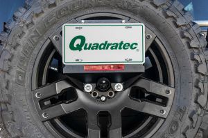 LoD Offroad Spare Tire License Plate Relocation Kit for 18+ Jeep Wrangler JL, JLU JLP1811