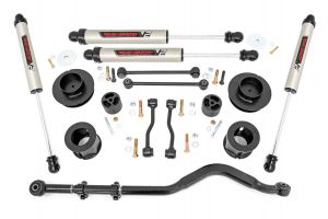 Rough Country 3.5in Spacer Lift Kit with V2 Monotube Shocks for 2024 Gladiator JT 78770